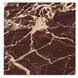 Rosa Rosso Levanto Square Marble Top Accent Table