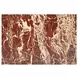 Rosa Rosso Levanto Square Marble Top Accent Table