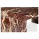 Rosa Rosso Rectangular Marble Top Coffee Table