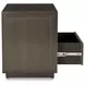 Dawson Deep Bronze 2 Drawer Nightstand
