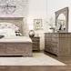Highland Brown 8 Drawer Dresser and Mirror