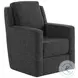 Diva Brady Charcoal Swivel Glider