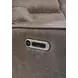 Lawmere Sydney Brunette 86" Zero Gravity Triple Power Reclining Sofa with USB Charging