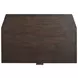 Bellamy Coffee Bean 2 Drawer Nightstand with USB Charging