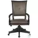 Sutton Place Weathered Charcoal Executive Home Office Set