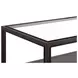 Glaze Cola Rectangular Glass Top Cocktail Table
