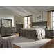 Calistoga Weathered Charcoal 9 Drawer Dresser with Rectangular Mirror