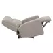 Traxton Jasper Taupe Zero Gravity Triple Power Recliner with USB Charging