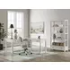 Robbinsdale Light Gray Upholstered Home Office Desk Chair