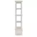 Robbinsdale Antique White Bookcase