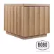 Commerce and Market Light Brown Rectangular End Table