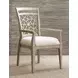 Clearview Oyster Performance Fabric Upholstered Essex Arm Chair Set of 2