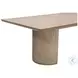 Halloway Natural Gray Acacia Extendable Dining Table