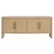 Halloway Light Honey 4 Door Media Sideboard