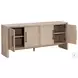 Halloway Natural Gray Acacia Media Sideboard