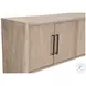 Halloway Natural Gray Acacia Media Sideboard