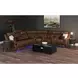 Nebula Black Rectangular Smart Coffee Table with Cooler and Speaker