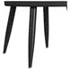 Nebula Black Round Smart End Table