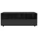 Nebula Black Rectangular Smart Coffee Table with Cooler and Speaker