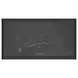 Nebula Black Rectangular Smart Coffee Table with Cooler and Speaker