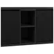 Nebula Black Rectangular Smart Coffee Table with Cooler and Speaker