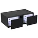Nebula Black Rectangular Smart Coffee Table with Cooler and Speaker