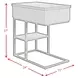 Nebula Black Rectangular Smart C Table