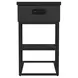 Nebula Black Rectangular Smart C Table