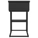 Nebula Black Rectangular Smart C Table