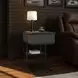 Nebula Black Rectangular Smart C Table