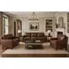 Halwyn Pecan Leather Living Room Set