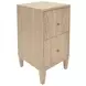 Hammond Cerused Oak Soft Close Side Table