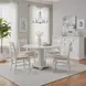 Hampton White 48" Round Dining Table