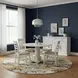 Hampton White 48" Round Dining Table