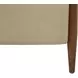 Hampton Shoreham Cream Leather Push Thru The Arms Recliner