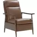 Hampton Colchester Bitters Leather Push Thru The Arms Recliner