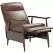 Hampton Colchester Bitters Leather Push Thru The Arms Recliner