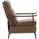 Hampton Colchester Bitters Leather Push Thru The Arms Recliner