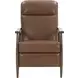 Hampton Colchester Bitters Leather Push Thru The Arms Recliner