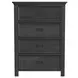 Brooklyn Charcoal 4 Drawer Chest