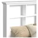 Brooklyn White Full Bookcase Storage Bed