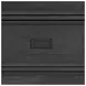Brooklyn Charcoal Twin Storage Loft Bed with Ladder and Integrated Speaker Desk