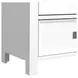 Brooklyn White 4 Drawer Chest
