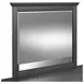 Brooklyn Charcoal 6 Drawer Dresser and Rectangular Mirror