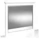 Brooklyn White 6 Drawer Dresser and Rectangular Mirror
