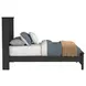 Brooklyn Charcoal Full Bookcase Storage Bed