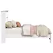 Brooklyn White Full Bookcase Storage Bed