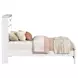 Brooklyn White Twin Bookcase Storage Bed
