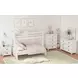 Brooklyn White Twin Over Full Bunk Bed with Ladder