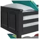 Brooklyn Charcoal Twin Over Full Bunk Bed with Ladder